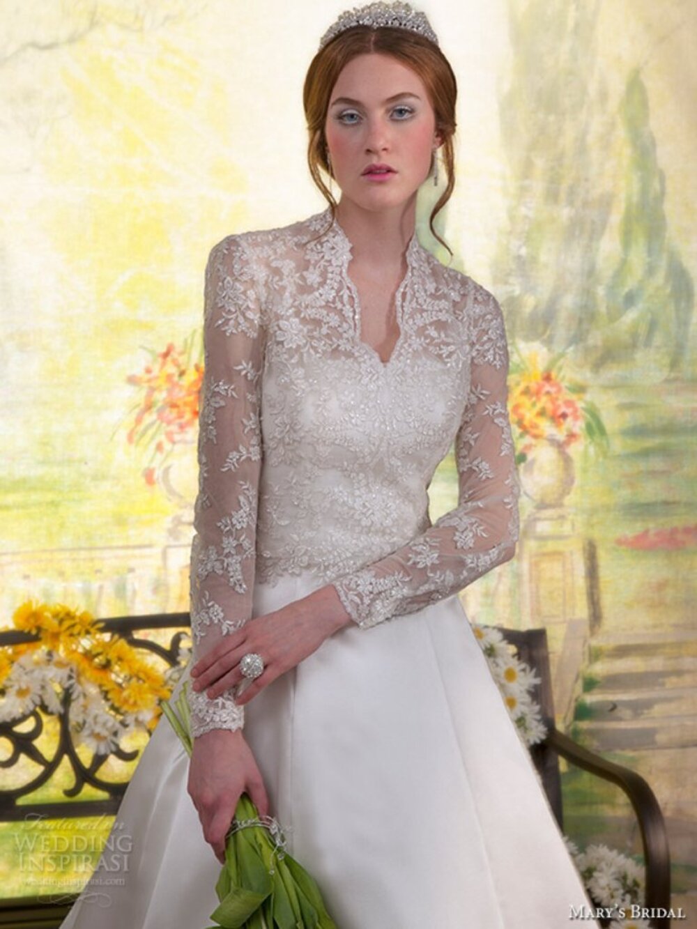 Mary's Bridal Wedding Dress 6182